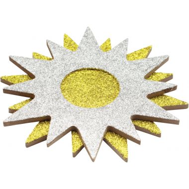Pot de 100 grammes de paillettes sans plastique coloris or