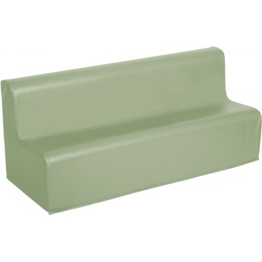 Canapé en PVC 110x40x45cm menthe