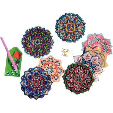 Pack mandalas a diamanter pour 15 élèves