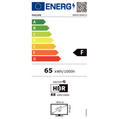 Téléviseur 4K UHD  LED 126 cm