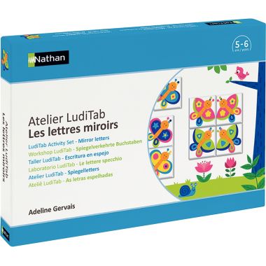 Atelier LudiTab, lettres miroirs