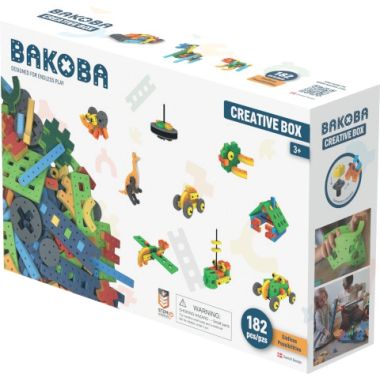 CREATIVE BOX BAKOBA, 182 pièces en mousse EVA