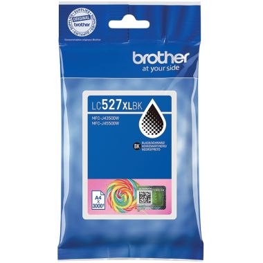 Brother SUCETTE cartouche d'encre noire authentique LC527XLBK