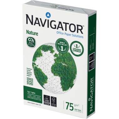 Ramette de 500 feuilles format A4 75g blanc NAVIGATOR