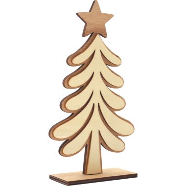 Sapin de Noël à décorer en bois