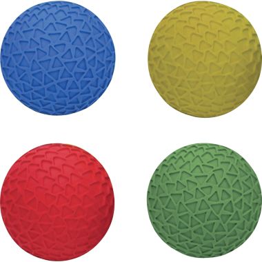 Lot de 4 balles tactiles diamètre 10cm