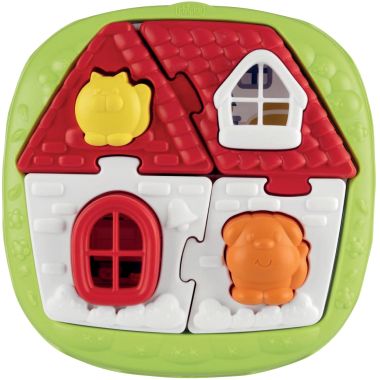 Puzzle 2 en 1 maison et ferme CHICCO