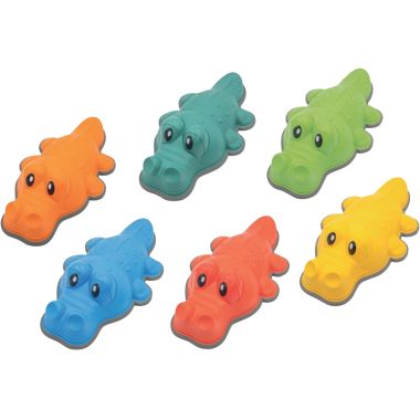 Lot de 6 crocodiles d'équilibre