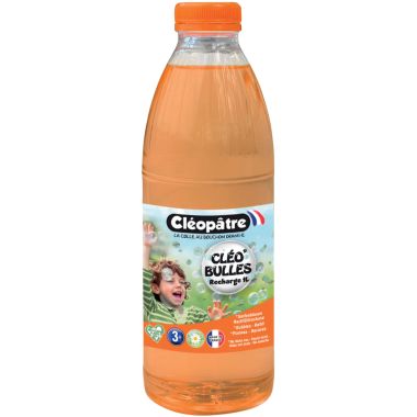 Flacon 1 litre de solution à bulles