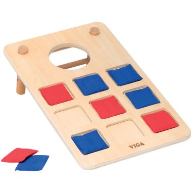 Planche de 2 jeux en bois 49.5x30cm