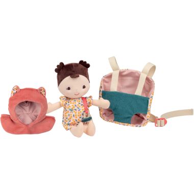 Poupée Jeanne et son porte-bébé LILLIPUTIENS