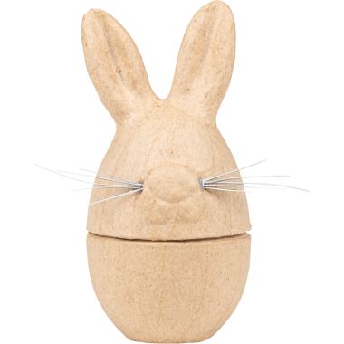 Boite oeuf pâques lapin en carton