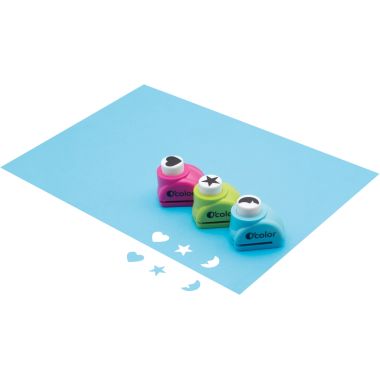 Valisette de 19 perforateurs 15mm assortis