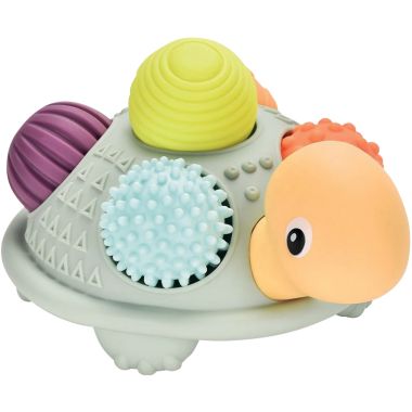 Tortue + 5 balles sensorielles assorties