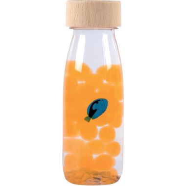 Bouteille sensorielle PETIT BOUM, poisson chirurgien bleu