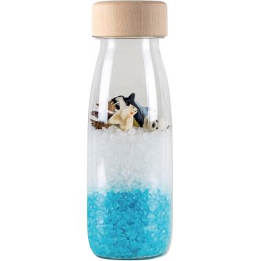 Bouteille sensorielle PETIT BOUM, animaux de la banquise