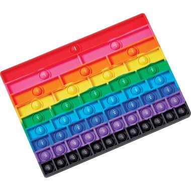 Sachet de 9 pop it fraction