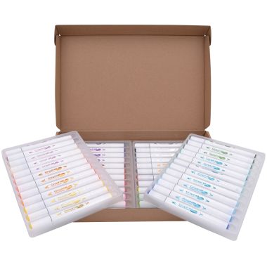 Schoolpack de 48 marqueurs Graph It assortis