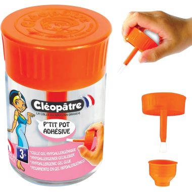 Petit pot adhésive hypoallergénique 50 gramme + pinceau