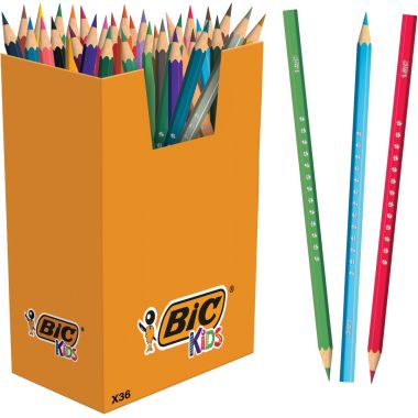 Pot de 60 crayons de couleur Smooth assortis