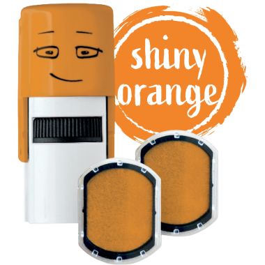 Blister de 2 cassettes d'encrage orange