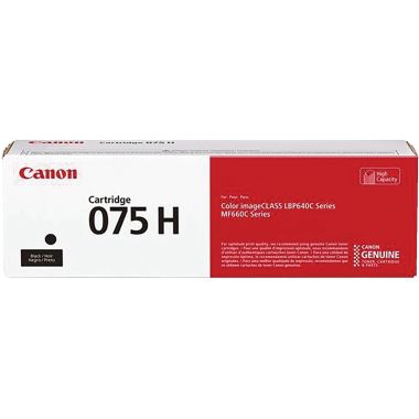 Canon 075H cartouche laser noir haute capacité authentique