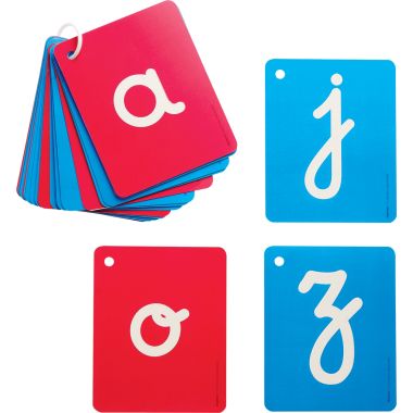 Lettres cursives rugueuses