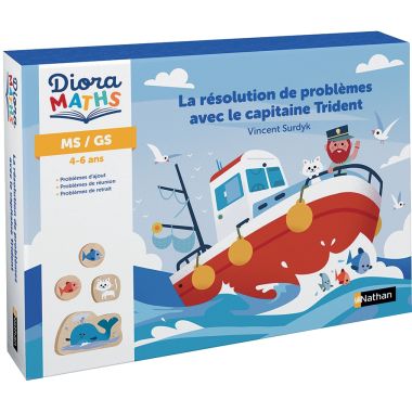 Atelier DIORAMATHS, résolution de problèmes avec le capitaine Trident