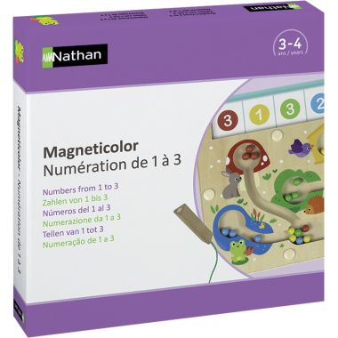 MAGNETICOLOR numération de 1 à 3