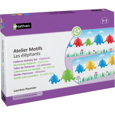 Atelier motifs, les éléphants