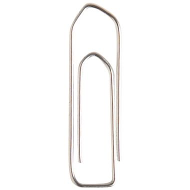 Boîte de 100 trombones 30mm bout chevron