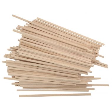 Sachet de 100 baguettes carrées format 5 x 200 mm