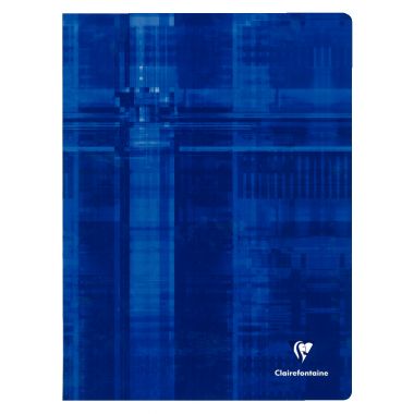 Piqûre 96 pages CLAIREFONTAINE, format 24x32 cm, quadrillé 5x5, papier 90g
