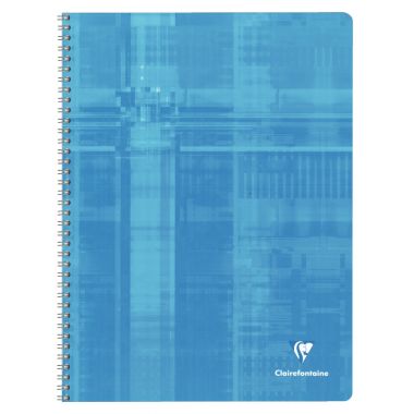 Reliure intégrale 180 pages CLAIREFONTAINE, format 17x22 cm, seyès, papier 90g