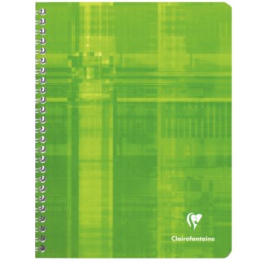 Reliure intégrale 180 pages CLAIREFONTAINE, format 17x22 cm, seyès, papier 90g