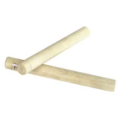 Paire de claves en bois 18 cm