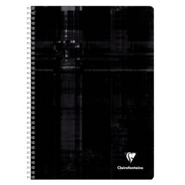 Reliure intégrale 180 pages CLAIREFONTAINE, format A4, seyès, papier 90g
