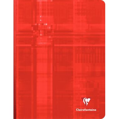Brochure 192 pages CLAIREFONTAINE, format 17x22 cm, seyès, papier 90g