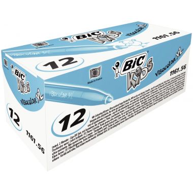 Boîte de 12 feutres Visacolor XL bleu clair