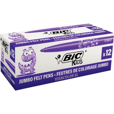 Boîte de 12 feutres Visacolor XL violet