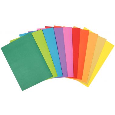 Paquet de 30 sous-chemises 80g ROCK"S format 22x31 cm, coloris assortis