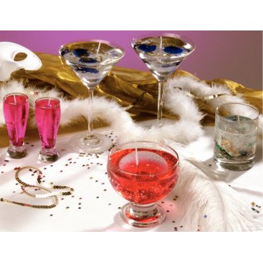 Pot de 800g de gel cristal pour bougies