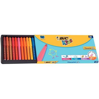 Boîte de 24 feutres Visacolor XL assortis