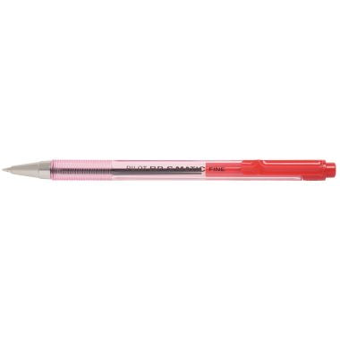 Stylo bille BPS Matic rétractable rouge