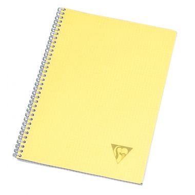 Cahier à reliure intégrale 100 pages LINICOLOR FRESH, format A4, seyès