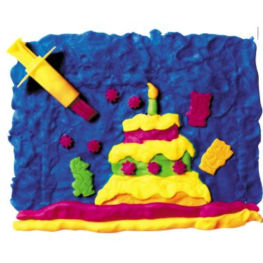 Boîte de 18 pains de 166 grammes de pâte à jouer couleurs vives assorties