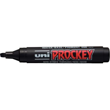 Prockey - Marqueur noir pointe moyenne biseautée  - PM126N