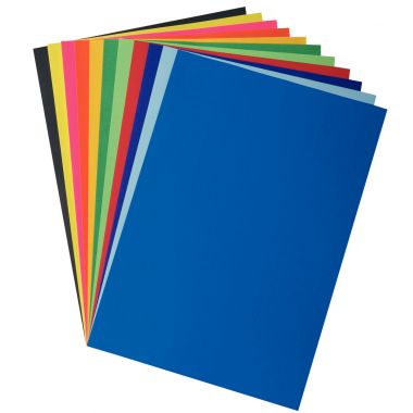 Paquet de 25 feuilles affiche 85g 60x80cm rouge