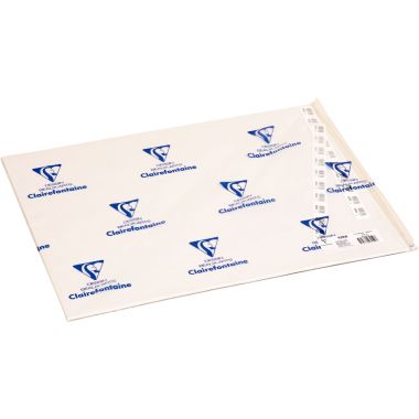 Paquet de 50 feuilles de papier calque 50x65cm 90g