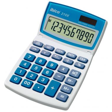 Machine à calculer professionnelle de bureau Ibico 210X